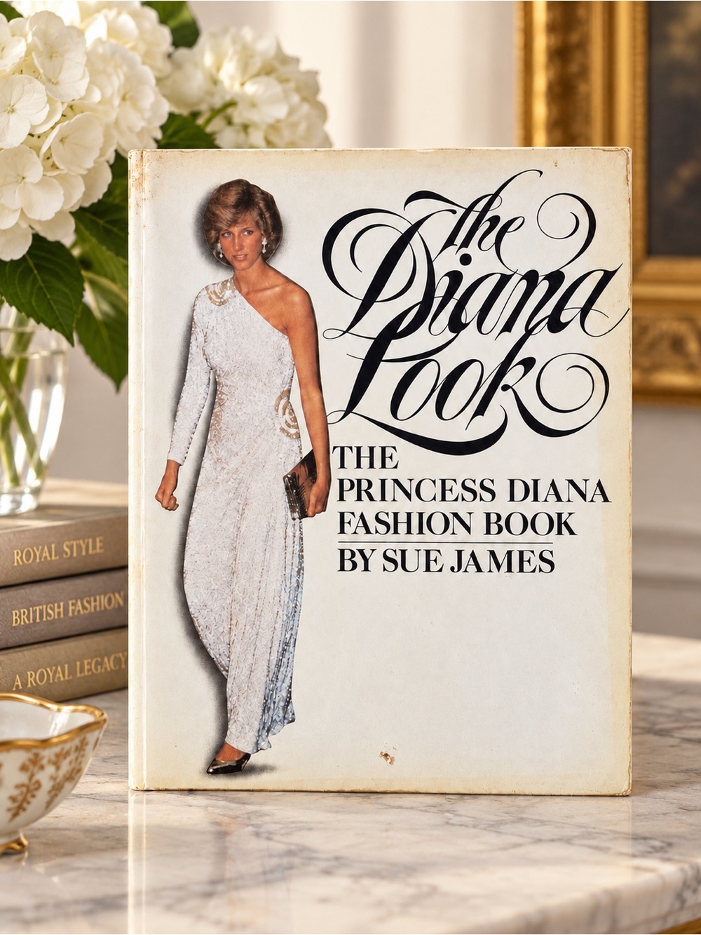 Vintage 1984 The Diana Look Princess Diana Fashion Book Sue James 1st Quill Ed